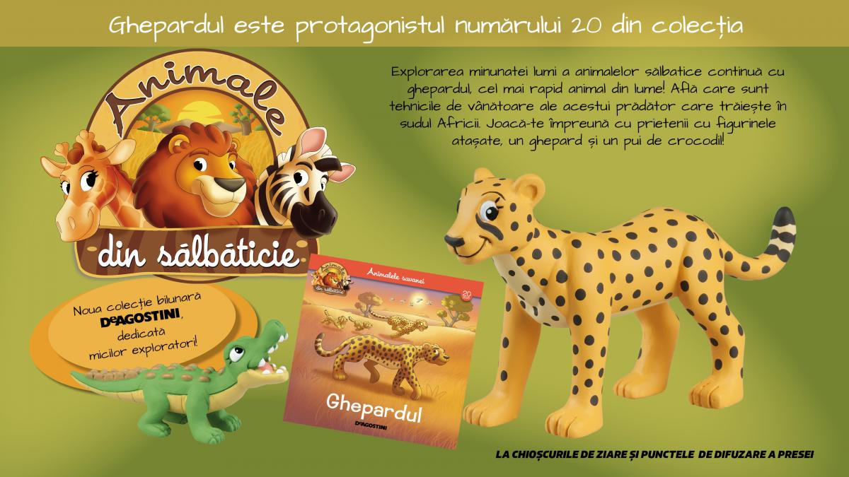Ghepardul: Eroul Colecției „Animale din sălbăticie” și Importanța Conservării Speciilor