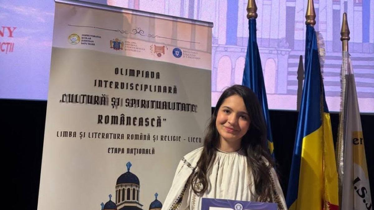 O performanță remarcabilă: Elevă de la Liceul „Nicolae Steinhardt” obține media 10 la Bacalaureat