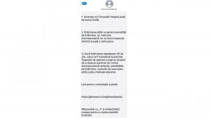 Atenție la înșelătorii: Poliția Română avertizează asupra SMS-urilor false legate de amenzi de viteză