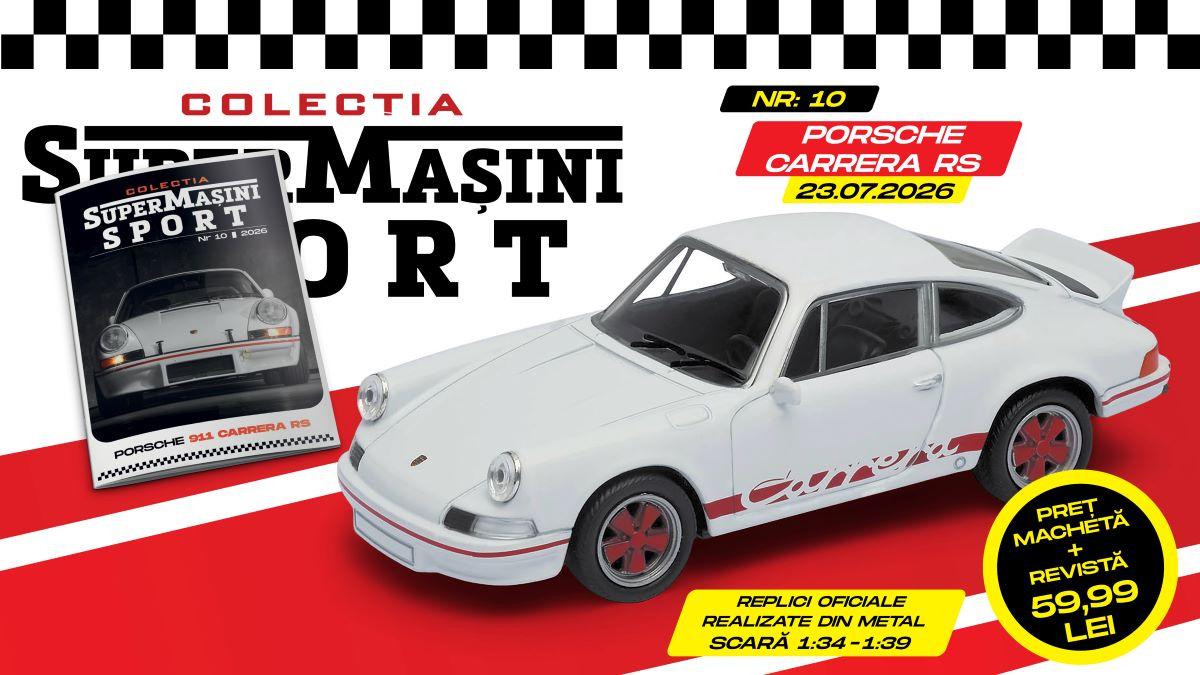 Porsche Carrera RS: O Legendă Revitalizată în Colecția SuperMașini Sport