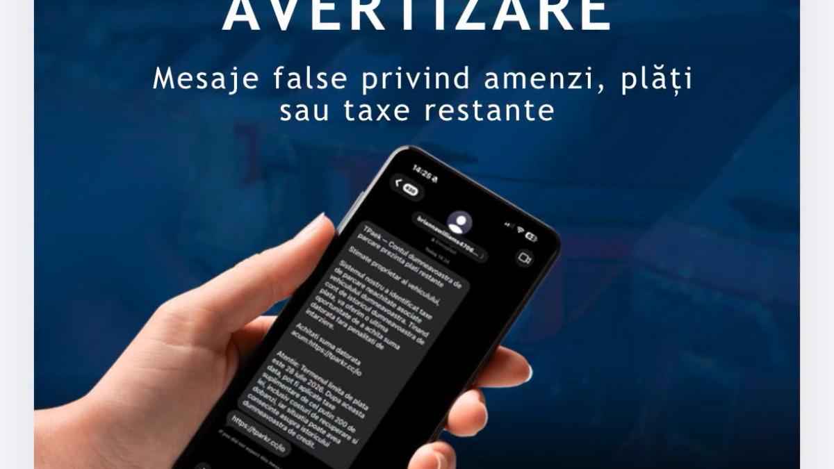 Escrocheria SMS: Cum să te protejezi de capcanele plății parcării